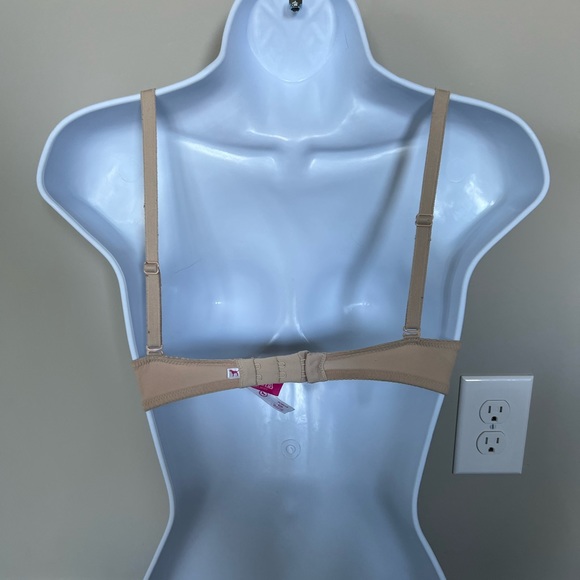 Nude/Beige Pushup Bra - 32B - Victorias Secret PINK - Picture 3 of 8